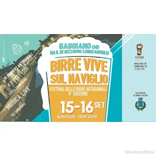 Birre vive sul Naviglio 15 16 settembre Gaggiano (MI)