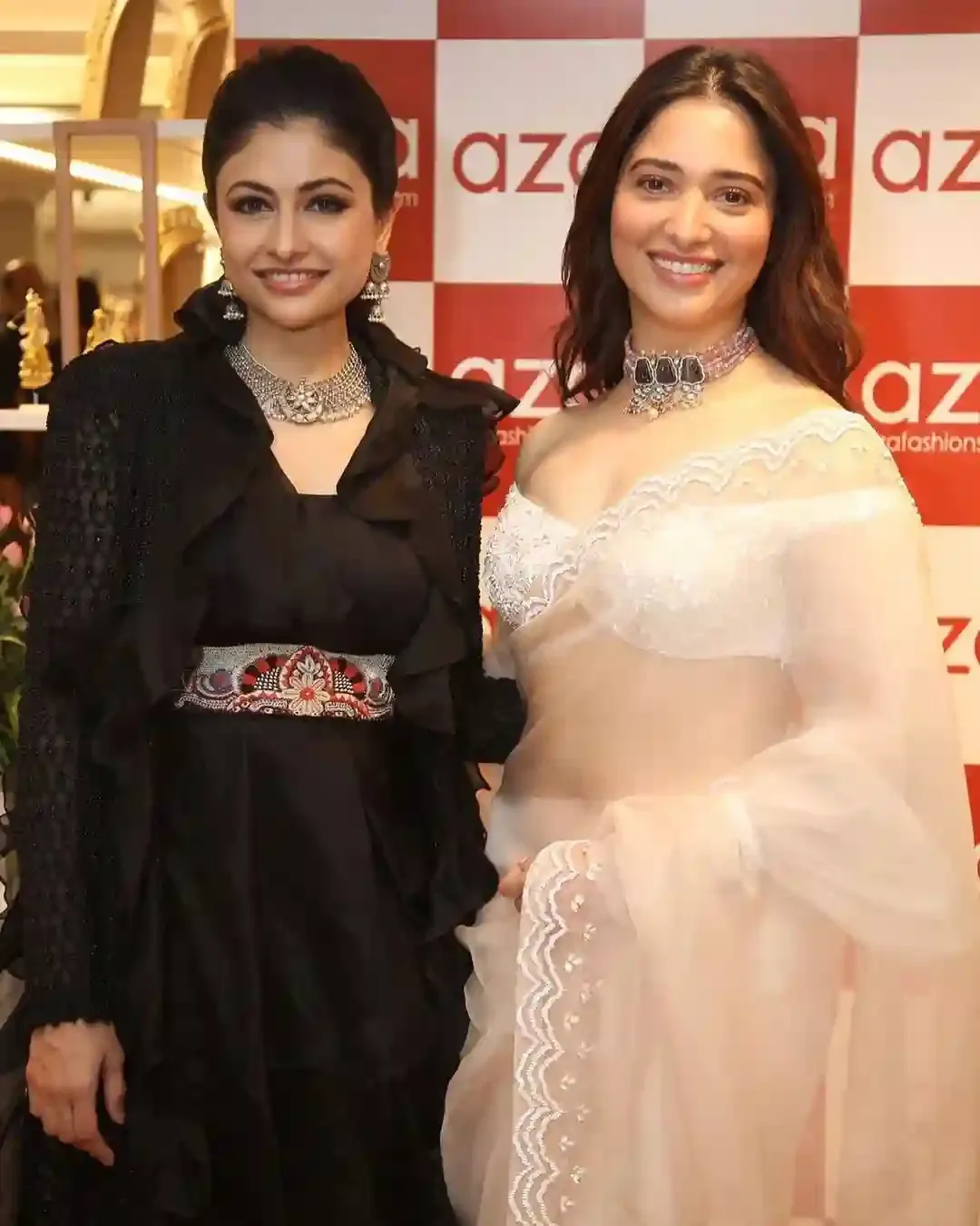 two women with shari