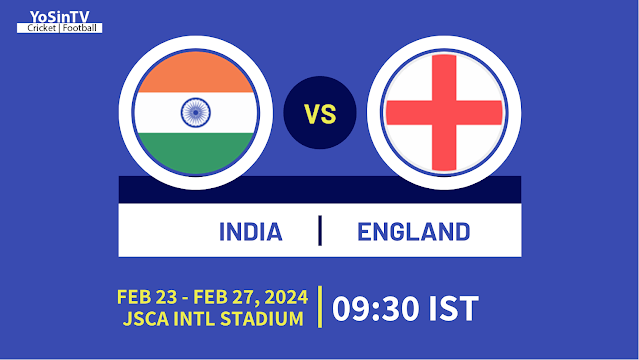 India vs England 4th Test 2024 Match Prediction
