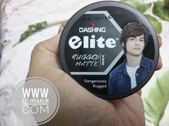 DASHING ELITE ON THE GO HAIR WAX - GAYA GEMPAK, KEKAL TERPACAK