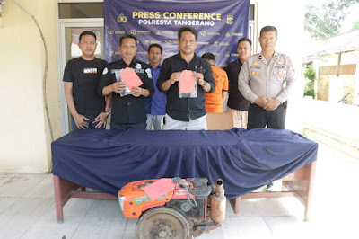 Curi Traktor Petani, 1 Orang Ditangkap Polsek Kronjo