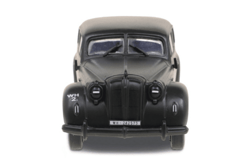 opel admiral kabriolet 1:43, coleccion coches militates de la segunda guerra mundial altaya españa