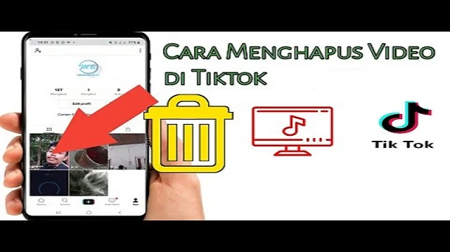 Cara Menghapus Video di TikTok