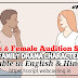 Family Drama Male and Female Audition Monologue - WoB Script 140 