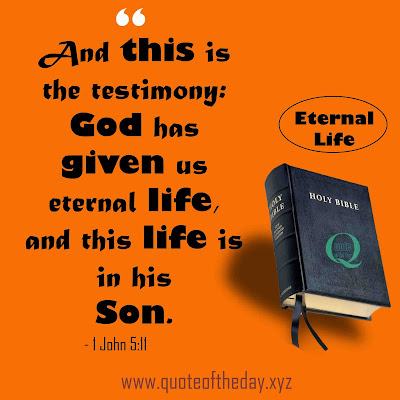 Bible Verses about Eternal Life