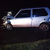 ACIDENTE ENTRE UM FIAT E UM CAMINHÃO NA PR-090, SJ DA SERRA