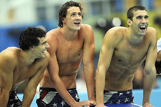 American Team of 4x200m Freestyle Relay