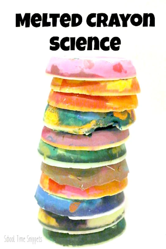 Melting Crayon Science Activity