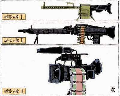 Meme de humor sobre el armamento en las guerras