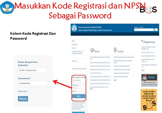 CARA PELAPORAN PENGGUNAAN DANA BOS SECARA ONLINE