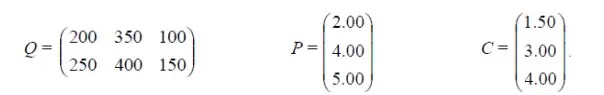 Exercices d'algèbre et mathématiques financières S2 avec corrigé