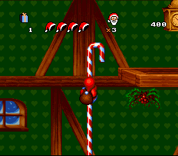 Screenshot do jogo Daze Before Christmas SNES grátis