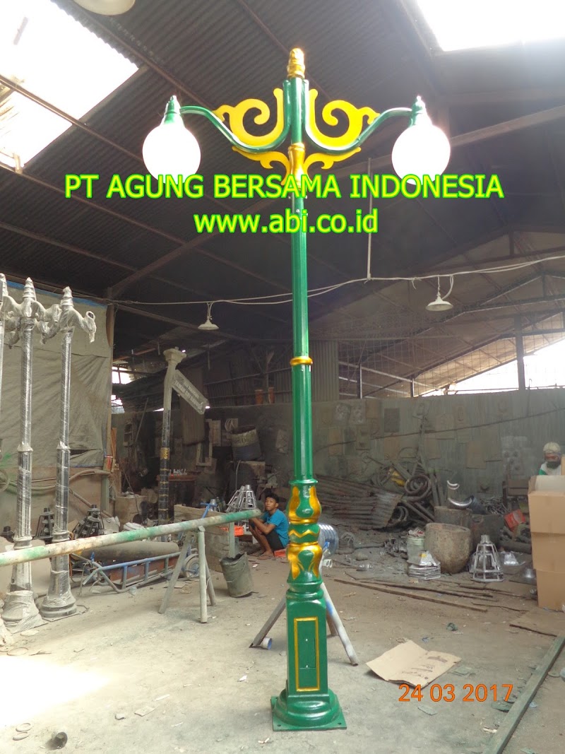 Penting Lampu Taman Tiang, Lampu Unik