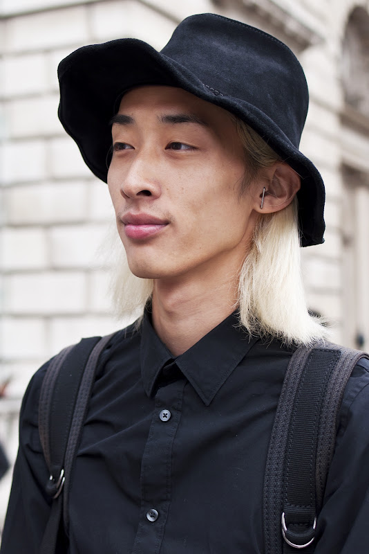 YoungJun Koo at London Fashion Week