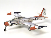 Tamiya 1/72 REPUBLIC F-84G THUNDERBIRDS (60762) Color Guide & Paint Conversion Chart 