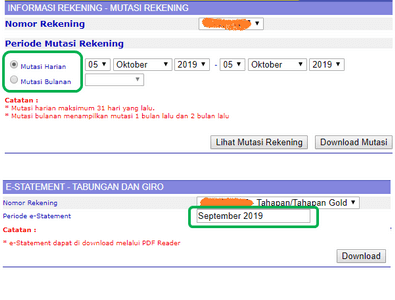 Cek Mutasi Rekening BCA