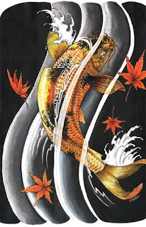 Beautiful Koi Fish Tattoo Designs 1