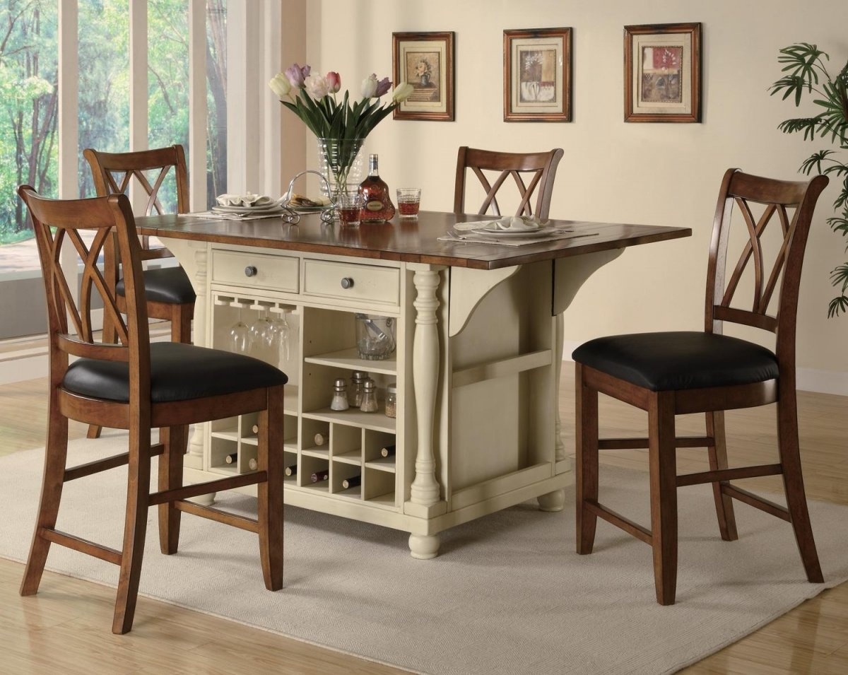 awesome dining table with wine storage ~ chila