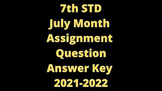 7th July Month Assignment Question, Answers