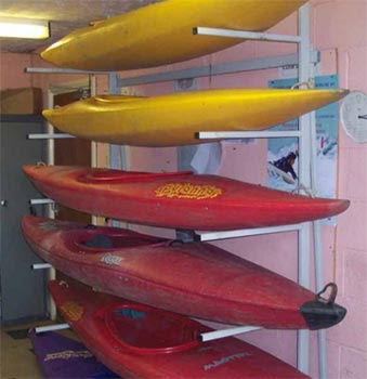 Homemade Kayak Storage Ideas...