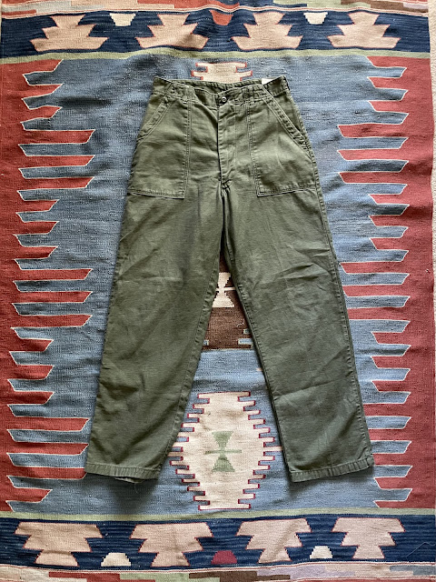 Vintage Military  OG-107 Trouser from the '60s