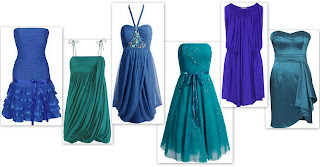 Blue Bridesmaid Dresses Design Ideas 