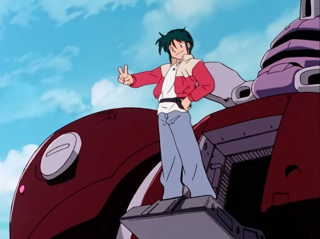 ¡Un Gundam, lo voy a vender!: Garrod Ran (Del episodio 7 de "After War Gundam X")
