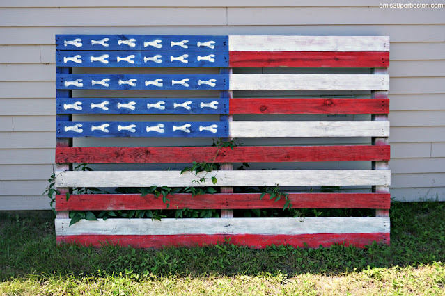 Bandera Estados Unidos Versión Maine en Land's End Gift Shop