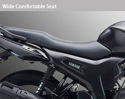 Yamaha SZ seat, suspension, side cover