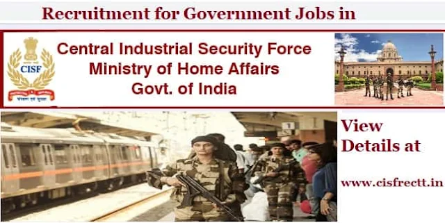 CISF Government Jobs