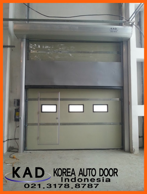 We installed High Speed Door and Overhead Door in Uzbekistan