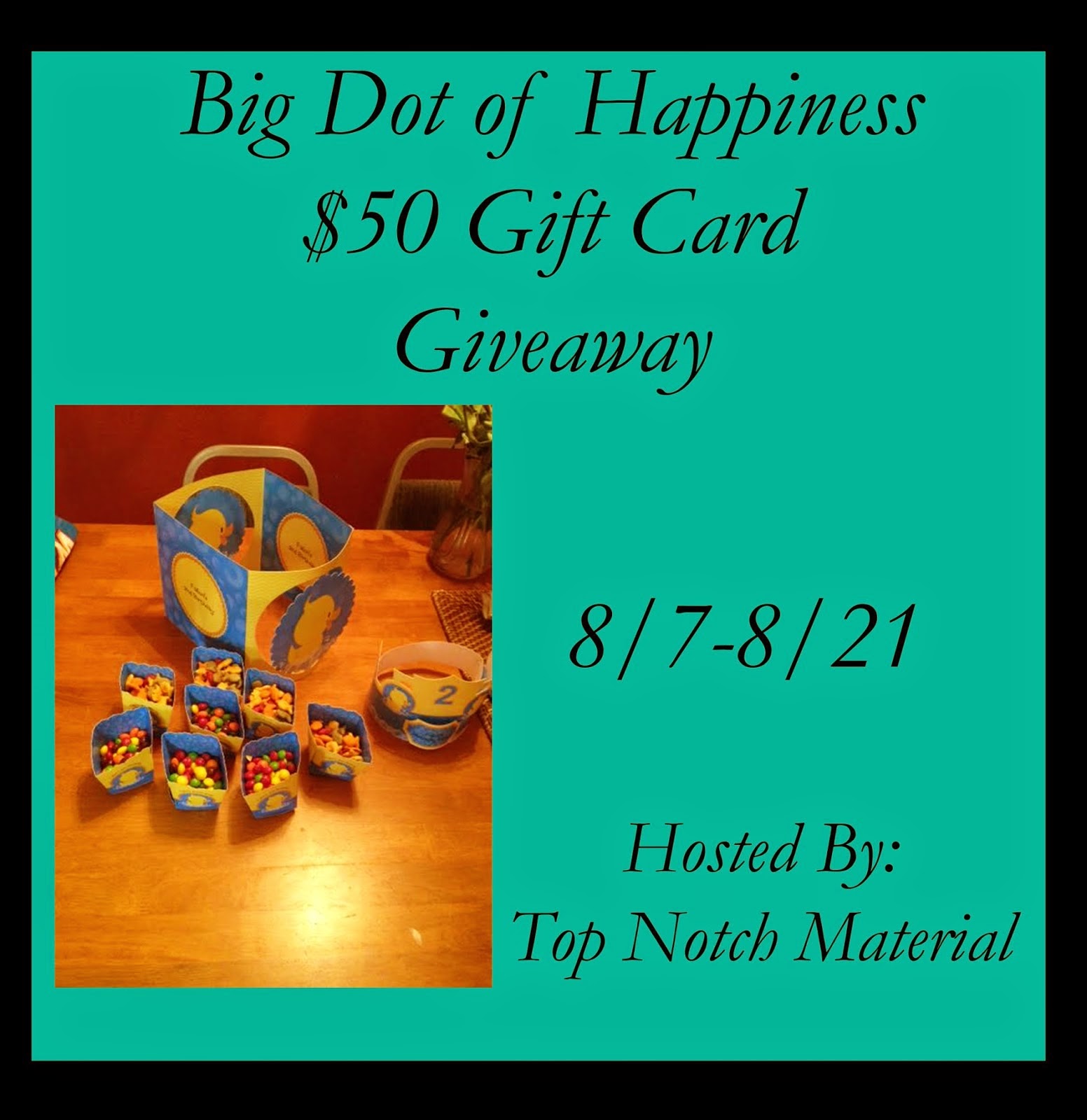 Big Dot of Happiness Giveaway