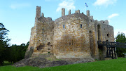 The original shape of the Castle was determined by the shape of the rock on . (dirleton castle )