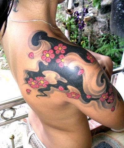 According to historians tattoo done in Japan given the strong influence of