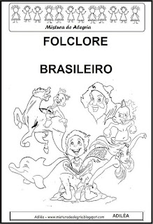 Projeto folclore brasileiro, personagens