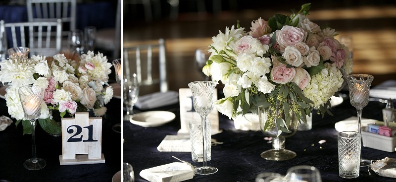28OakandtheOwl_Pink Garden Rose Centerpieces