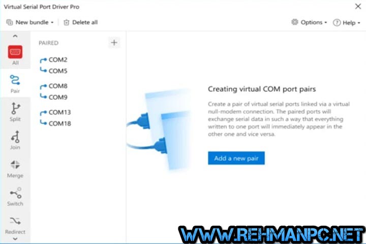 Virtual Serial Port Driver 11.0.1047 PC Software Free Download With Crack