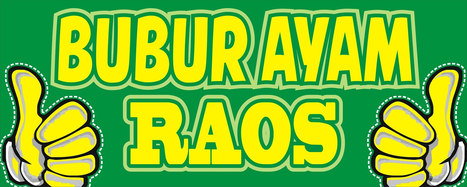 Contoh Spanduk Bubur Ayam KARYAKU