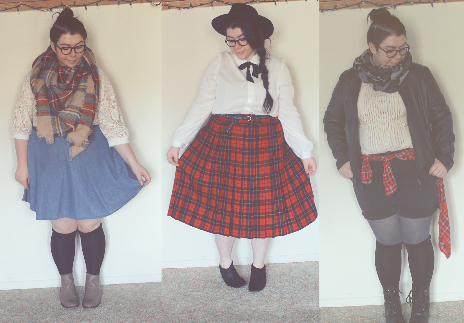 How I Style Plaid for the Autumn/Winter Season | #style #fashion #fatshion