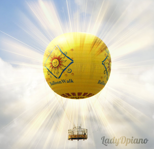 photoshop air balloon ride