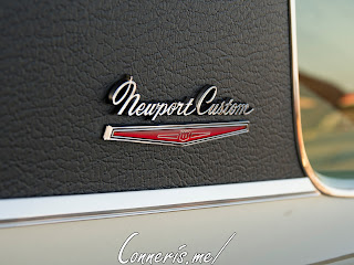 Chrysler Newport Custom B-Pillar Badge