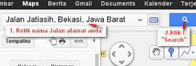 Peta dengan Google Maps