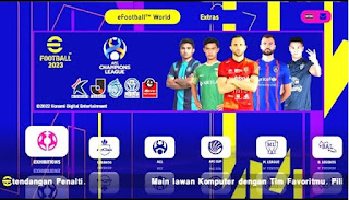 Download eFootball PES Asia 2023 PPSSPP Indonesia Version Full Update And Fix Transfer Graphics HD