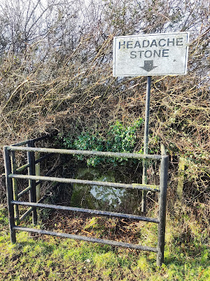 The Headache Stone and Saint Hugh's Well, Rahugh.