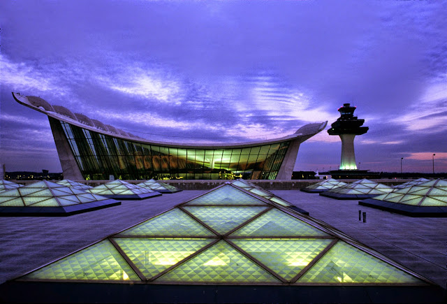 Terminal del Aeropuerto de Washington-Dulles | Eero Saarinen | Estructura