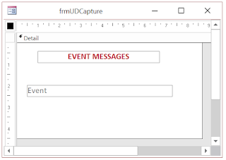 Event Capturing Form