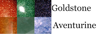 Aventurine is a gemstone, Goldstone is just glass