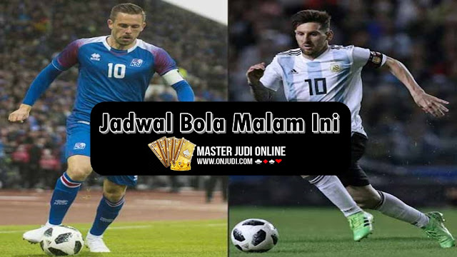 Jadwal Pertandingan Sepak Bola 15 - 16 Juni 2018