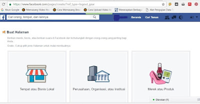 Membuat Halaman di Facebook