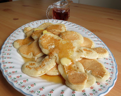 Ma's Pancake Men for Pancake Day